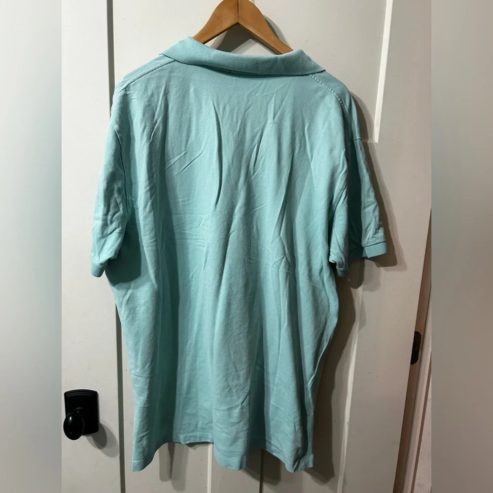 Polo Ralph Lauren Light Teal & purple pony Men's Polo Shirt big & tall 2xl
